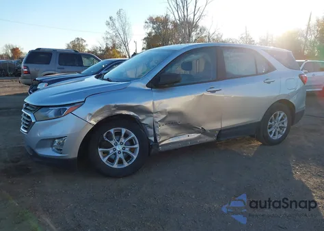 2021 Chevrolet Equinox Fwd Ls z USA, uszkodzony, nr VIN 3GNAXHEV7MS155475
